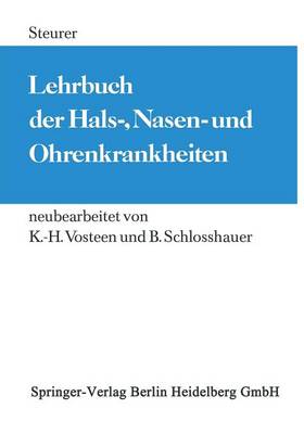 Lehrbuch Der Hals-, Nasen- Und Ohrenkrankheiten: F r Studierende Und rzte (Paperback)