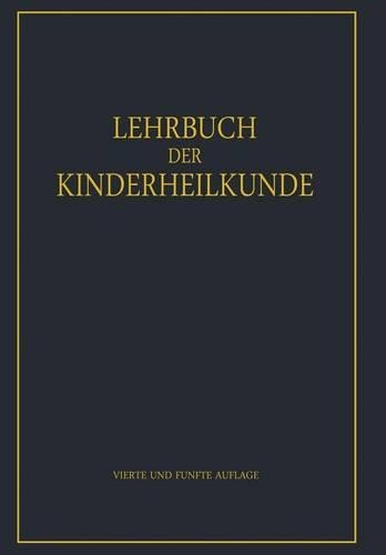 Lehrbuch Der Kinderheilkunde (Paperback)