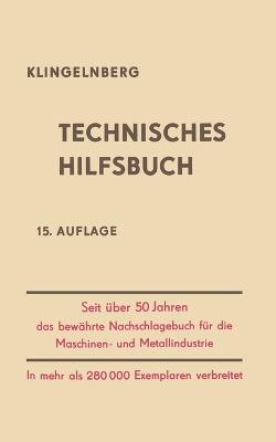 Klingelnberg Technisches Hilfsbuch (Paperback)