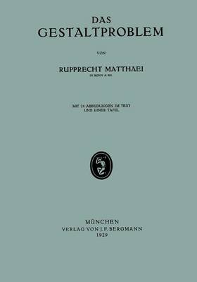 Das Gestaltproblem (Paperback)