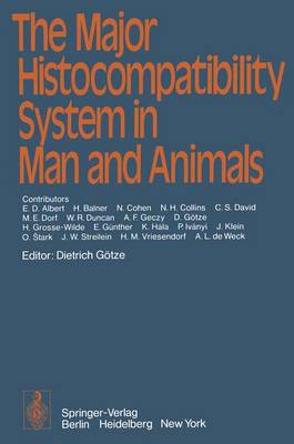 The Major Histocompatibility System in Man and Animals (Paperback)