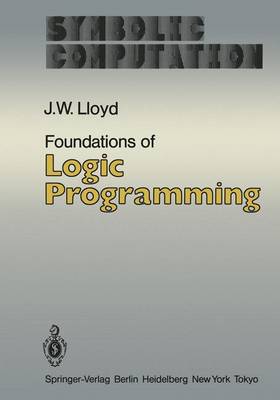 Foundations of Logic Programming - Symbolic computation/Artificial Intelligence (Paperback)