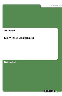 Das Wiener Volkstheater (Paperback)