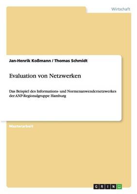 Evaluation Von Netzwerken (Paperback)