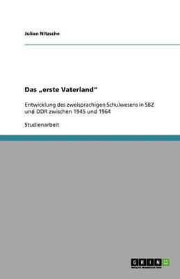 Das "erste Vaterland" (Paperback)