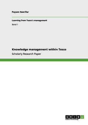Knowledge Management Within Tesco (Paperback)