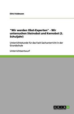 Wir Werden Obst-Experten - Wir Untersuchen Steinobst Und Kernobst (2. Schuljahr) (Paperback)