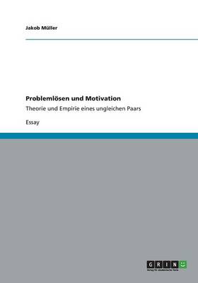 Probleml sen Und Motivation (Paperback)