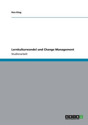 Lernkulturwandel Und Change Management (Paperback)