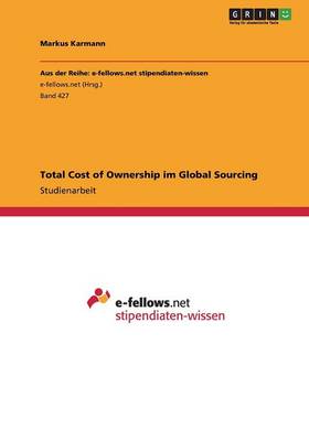 Total Cost of Ownership Im Global Sourcing (Paperback)