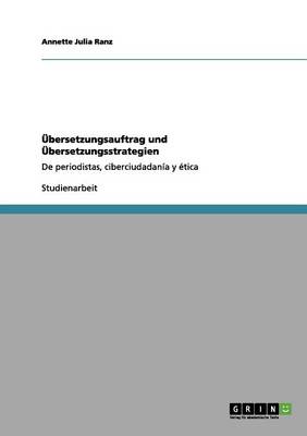 bersetzungsauftrag Und bersetzungsstrategien (Paperback)
