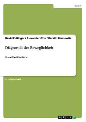 Diagnostik Der Beweglichkeit (Paperback)