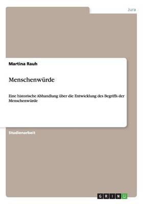 Menschenw rde (Paperback)