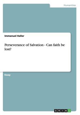 Perseverance of Salvation (Paperback)