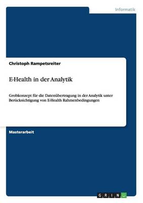 E-Health in Der Analytik (Paperback)