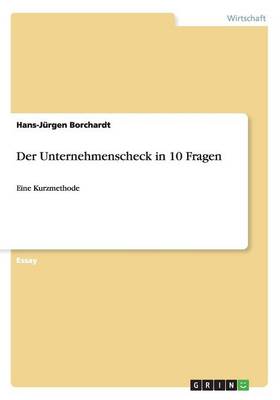 Der Unternehmenscheck in 10 Fragen (Paperback)