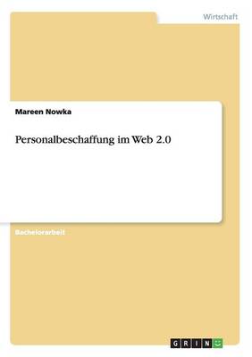 Personalbeschaffung Im Web 2.0 (Paperback)