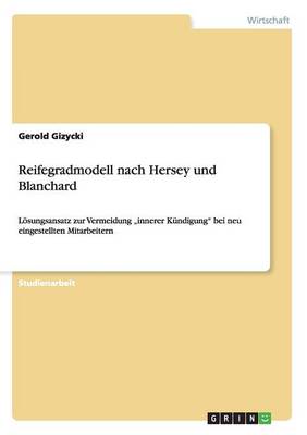 Reifegradmodell Nach Hersey Und Blanchard (Paperback)
