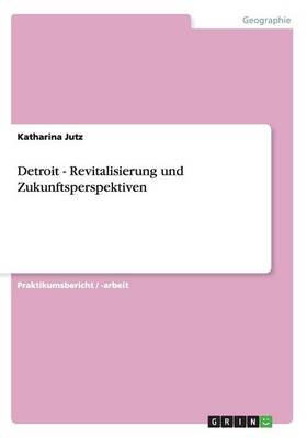 Detroit. Revitalisierung Und Zukunftsperspektiven (Paperback)