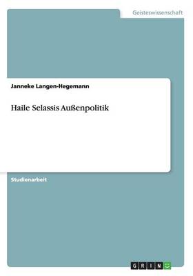 Haile Selassis Au enpolitik (Paperback)