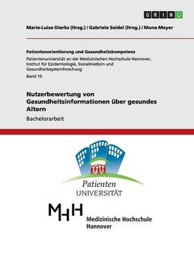 Nutzerbewertung Von Gesundheitsinformationen ber Gesundes Altern (Paperback)