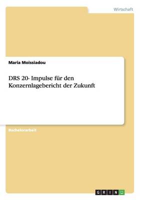 Drs 20- Impulse F r Den Konzernlagebericht Der Zukunft (Paperback)