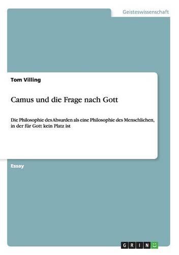 Camus Und Die Frage Nach Gott (Paperback)