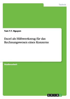Excel ALS Hilfswerkzeug Fur Das Rechnungswesen Eines Konzerns (Paperback)