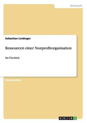 Ressourcen Einer Nonprofitorganisation (Paperback)