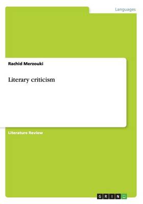 Literary Criticism (Paperback)