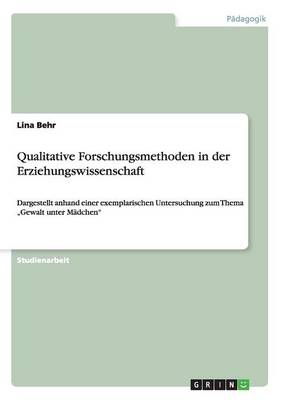 Qualitative Forschungsmethoden in Der Erziehungswissenschaft (Paperback)