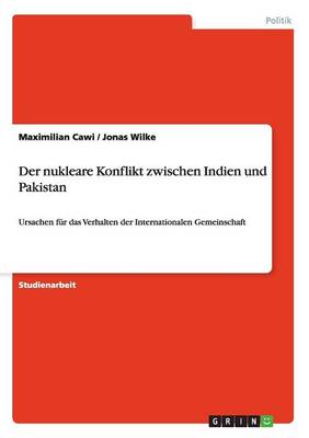 Der Nukleare Konflikt Zwischen Indien Und Pakistan (Paperback)
