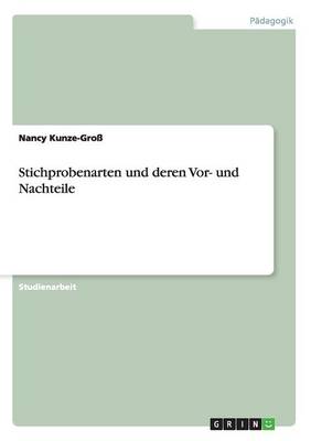Stichprobenarten Und Deren VOR- Und Nachteile (Paperback)