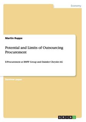 Potential and Limits of Outsourcing Procurement (Paperback)