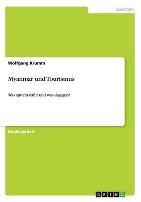 Myanmar Und Tourismus (Paperback)