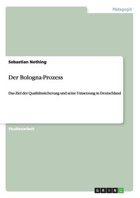 Der Bologna-Prozess (Paperback)