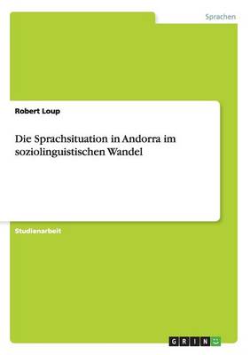 Die Sprachsituation in Andorra Im Soziolinguistischen Wandel (Paperback)