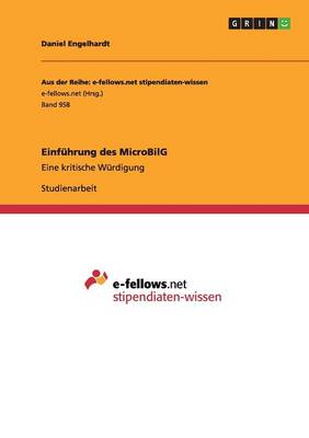 Einf�hrung Des Microbilg (Paperback)