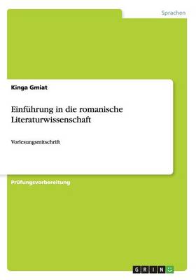 Einfuhrung in Die Romanische Literaturwissenschaft (Paperback)