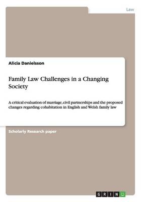 Family Law Challenges in a Changing Society (Paperback)