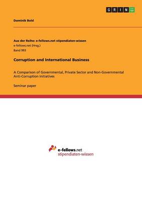 Corruption and International Business (Paperback)