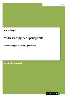 Verbesserung Der Sprungkraft (Paperback)