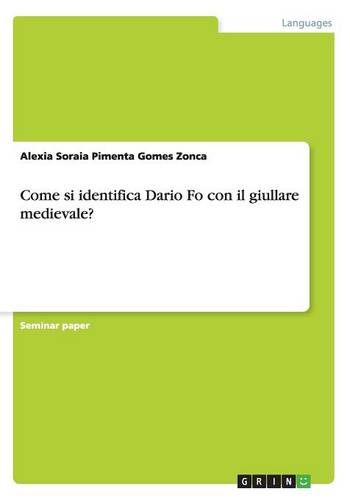 Come Si Identifica Dario Fo Con Il Giullare Medievale? (Paperback)