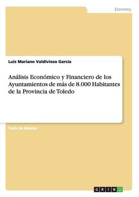 Analisis Economico y Financiero de Los Ayuntamientos de Mas de 8.000 Habitantes de la Provincia de Toledo (Paperback)