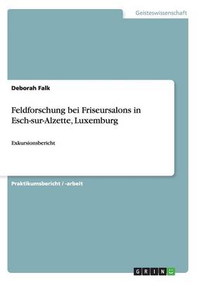 Feldforschung Bei Friseursalons in Esch-Sur-Alzette, Luxemburg (Paperback)