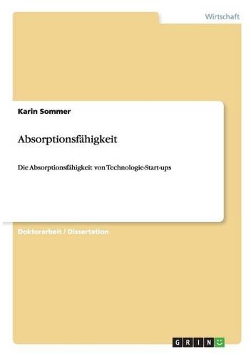 Absorptionsfahigkeit (Paperback)