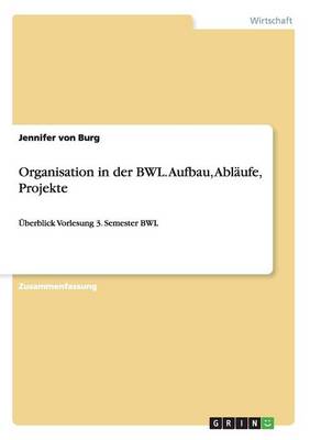 Organisation in Der Bwl (Paperback)