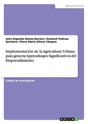 Implementacion de la Agricultura Urbana Para Generar Aprendizajes Significativos del Emprendimiento (Paperback)