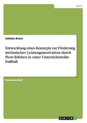 Entwicklung Eines Konzepts Zur Forderung Intrinsischer Leistungsmotivation Durch Flow-Erleben in Einer Unterrichtsreihe Fuball (Paperback)