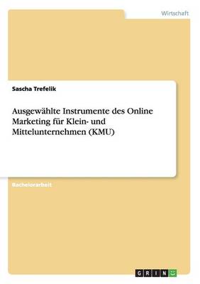 Ausgewahlte Instrumente Des Online Marketing Fur Klein- Und Mittelunternehmen (Kmu) (Paperback)